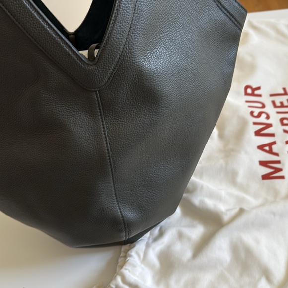 Mansur Gavriel Soft M Hobo, Seaweed - Picture 7 of 9